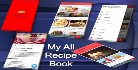 My all recipe book for android